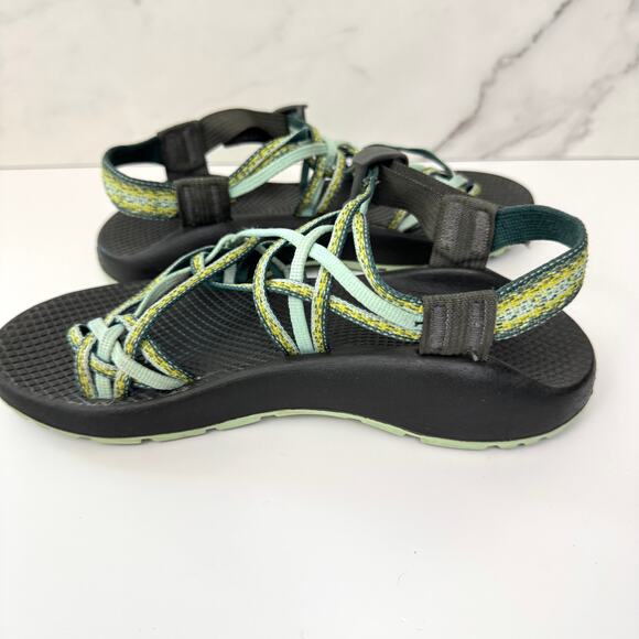 Chaco Womens ZX/3 Yampa Trail Water Sandal Size 7 Casual Summer Strappy Yellow - Picture 3 of 11